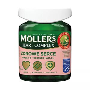 Möller's Heart Complex hjertesundt kosttilskud 60 kapsler