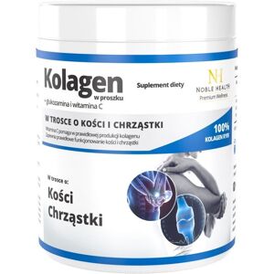 Noble Health Premium Wellness kollagenpulver + glucosamin og C-vitamin 100g