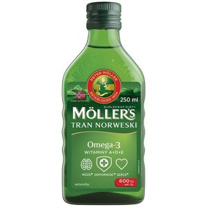 Möller's Norsk tran Naturligt kosttilskud 250ml