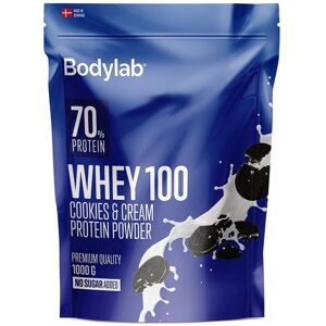 BodyLab Whey 100 Proteinpulver Cookies & Cream (1kg)