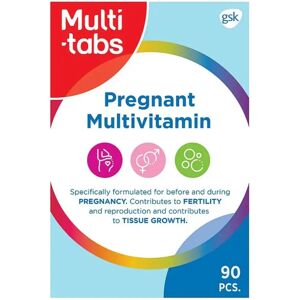 Multi-tabs Multi - Tabs Pregnant, Til Før Og Under Graviditet, 90 Tabletter - Multi - Tabs - Vitamins - Buump