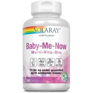 Solaray Baby - Me - Now Multivitamin, 150 Tabletter - Solaray - Vitamins - Buump