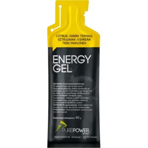 Purepower Energy Gel Citrus-/grøn Te 40 G - Energi Gel