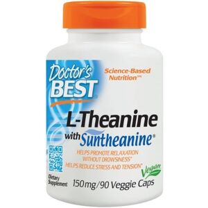 Doctor's Best L-Theanine Med Suntheanine, 150mg - 90 Vcaps