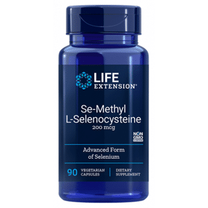 Life Extension Se-Methyl L-Selenocystein, 200mcg - 90 Kapsler