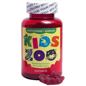 Kids Zoo Multivitamin + Mineraler 60 stk. Vegansk