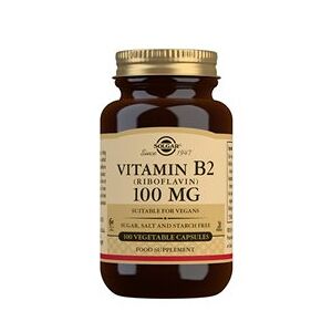 Solgar B2 vitamin 100 mg Riboflavin - 100 kap.