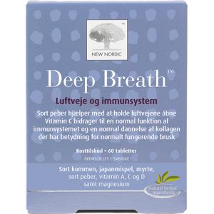 New Nordic Deep Breath™ 60 tabletter