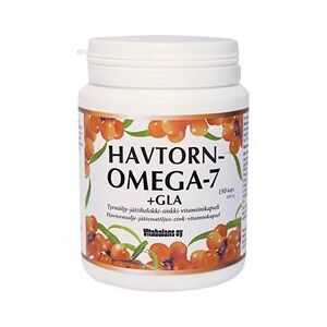 Havtorn Omega 7+GLA - 150 kap.