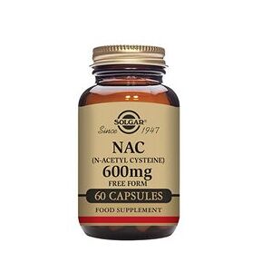 Solgar NAC (N-Acetyl Cysteine) 600 mg - 60 kap.