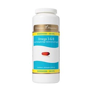 Fitness Pharma Omega 3-6-9 m. ADEK vit. • 180 kap.