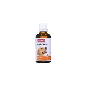 Beaphar Laveta Super, Hund, Væske, Hair care, Vitamin A, vitamin B, Vitamin B1, Vitamin B12, vitamin B2, Vitamin B3, Vitamin B6, vitamin B6,..., Natrium, Kalcium, 50 ml