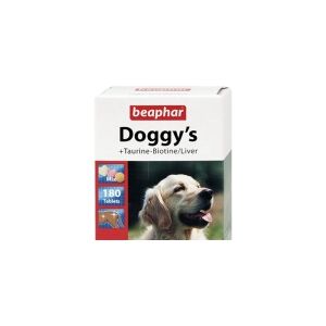 Beaphar Doggy''s Mix, Hund, Tablet, Generelt sundhed, Vitamin B1, Vitamin B12, vitamin B2, Vitamin B6, vitamin B6, Vitamin H (biotin), Kalcium, Magnesium, Phosphorus, Kalium, Natrium, 9,5%