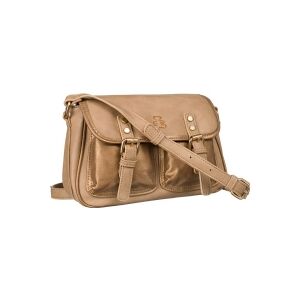 LuluCastagnette Lumarko økologisk lædertaske med klap!