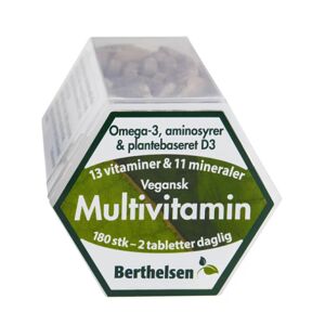 Berthelsen Naturprodukter - Vegansk Multivitamin 105 g 90 stk.