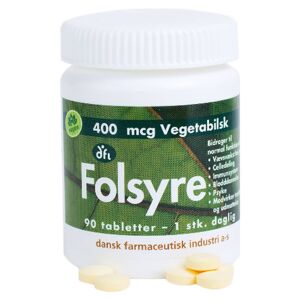 Berthelsen Naturprodukter - Folsyre 400mcg   90 stk.