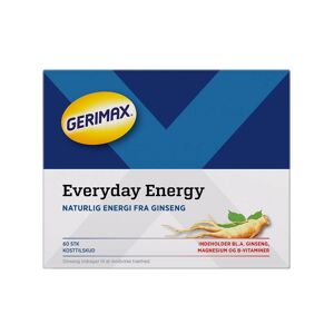 Gerimax Ginseng Everyday Energy (Stop Beauty Waste)   60 stk.