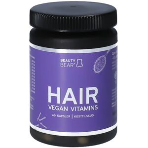 Beauty Bear Hair Vegan Vitamins   60 stk.