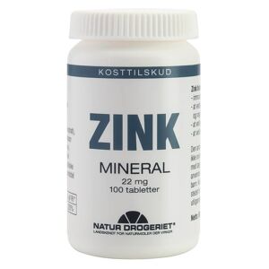 Natur Drogeriet Zink Mineral   100 stk.