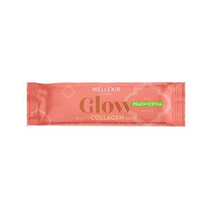 Wellexir Glow Beauty Collagen Drink Peach Ice Tea 6 g 1 stk.