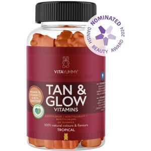 VitaYummy Tan & Glow Vitamins Tropical   60 stk.