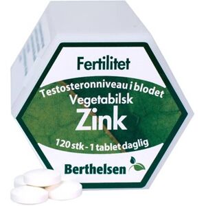 Berthelsen Naturprodukter - Zink   120 stk.