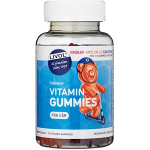 Livol Vitamin Gummies Multivitamin Frugt   75 stk.