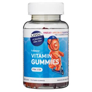 Livol Vitamin Gummies Multivitamin Frugt   75 stk.
