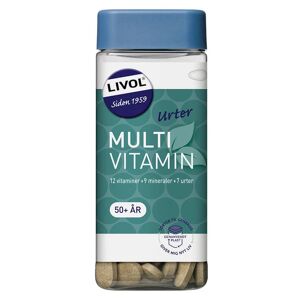 Livol Multivitamin Urter 50+   150 stk.