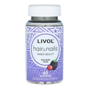 Livol Hair & Nails Inner Beauty Skovbær Gummies   60 stk.