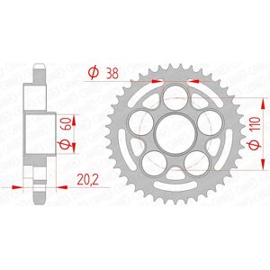 AFAM Standard stålkrone 50800 - 525