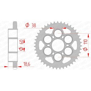 AFAM Standard stålkrone 50801 - 525