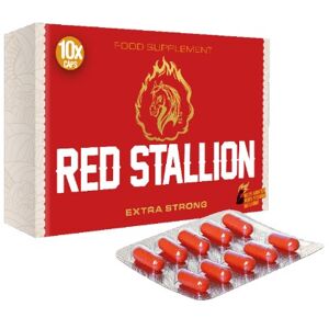 Gold Max Red Stallion Extra Strong - 10 kaps-Erektionshjälp