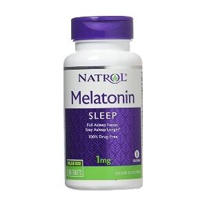 vitanatural melatonin natrol - 1 mg - 180 tabletter