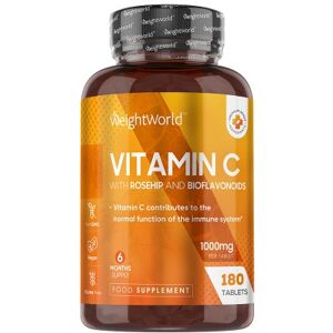 C-Vitamin + Hyben, 100 tabletter med Bioflavonoider 1000 mg - Til immunforsvaret