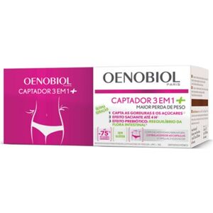 Oenobiol Captador Plus 3 en 1 Plus 2x60 Cápsulas