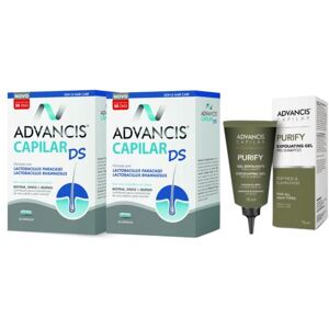 Advancis pack 2x30 DS Capilar + oferta capilar purificar 75ml