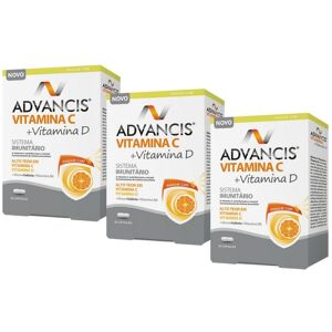 Advancis Vitamina C+Vitamina D  cápsulas 3x30