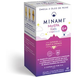 Minami Nutrition Minami MorEPA Kids + Vitamina D 60 Cápsulas