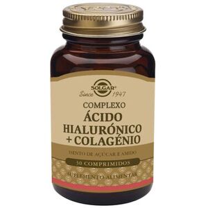 Solgar Complejo Acido Hialuronico 120mg 30 Comprimidos