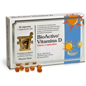 Vitamina D Bioactiva 80 Cápsulas