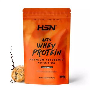 HSN Keto whey protein 500g chocolate y galletas
