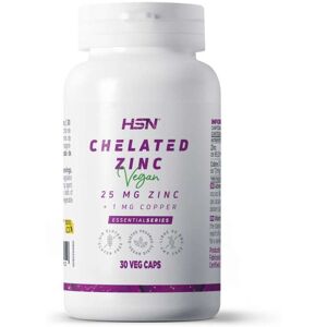 HSN Bisglicinato de zinc (25mg zinc) - 30 veg caps