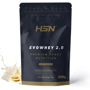 HSN Evowhey protein 500g chocolate blanco y cacahuete