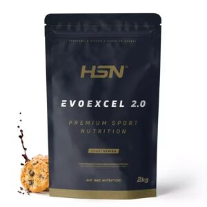 HSN Evoexcel 2.0 (whey protein isolate + concentrate) 2kg chocolate y galletas