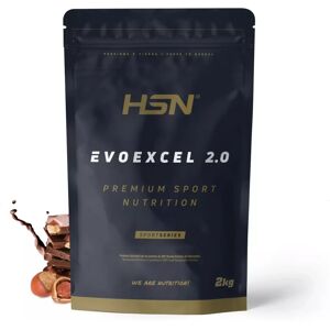 HSN Evoexcel 2.0 (whey protein isolate + concentrate) 2kg chocolate y avellanas