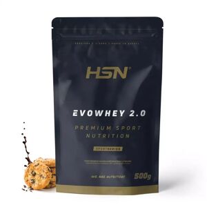 HSN Evowhey protein 500g chocolate y galletas
