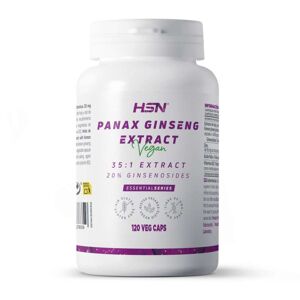 HSN Extracto de panax ginseng (35:1) 400mg - 120 veg caps
