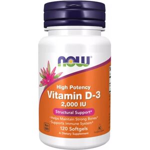 Now Foods Vitamina d3 2000ui - 120 perlas