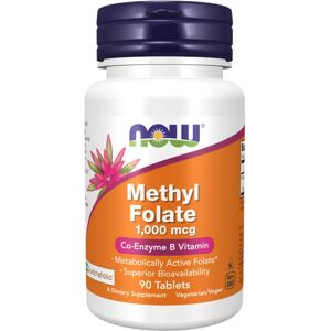 Now Foods Metilfolato 1000mcg - 90 tabs